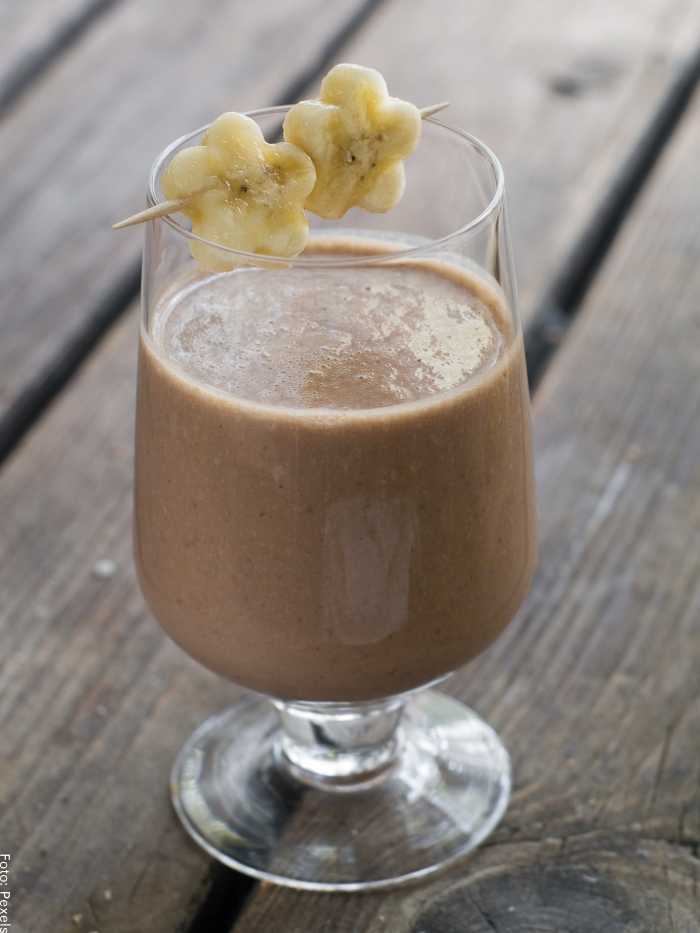Foto de jugo de borojó con leche