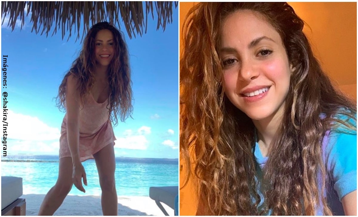 Shakira llegó a la arenosa para pasar Navidad con su familia