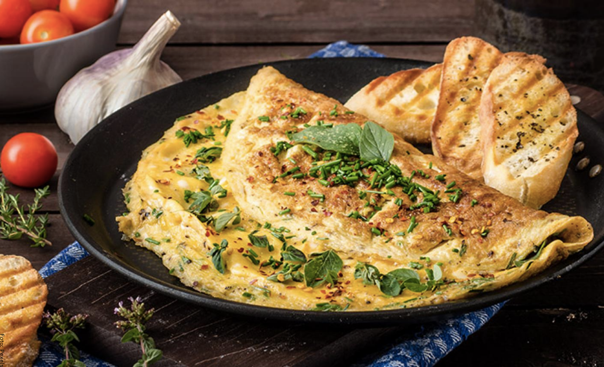 Cómo hacer omelet delicioso, ¡pero rápido!