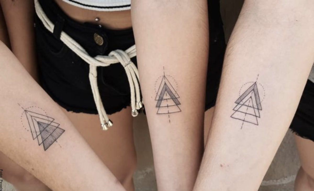 Tatuajes de triángulos y sus poderosos significados