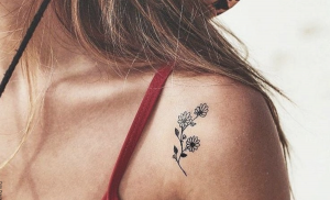 Tatuajes en el hombro para mujer sensuales y muy femeninos