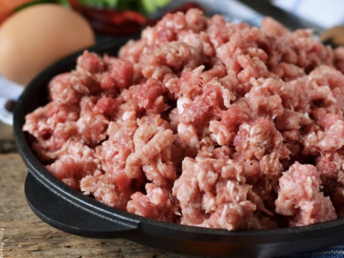 Foto de la carne molida