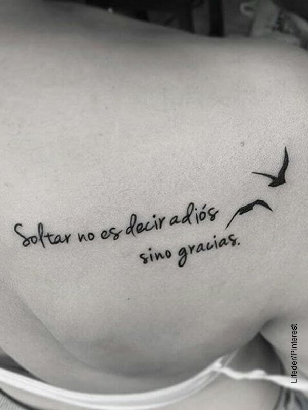 Frases para tatuajes en español que valen la pena lucir - Vibra