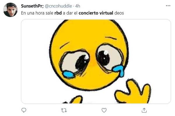 Meme de concierto de RBD