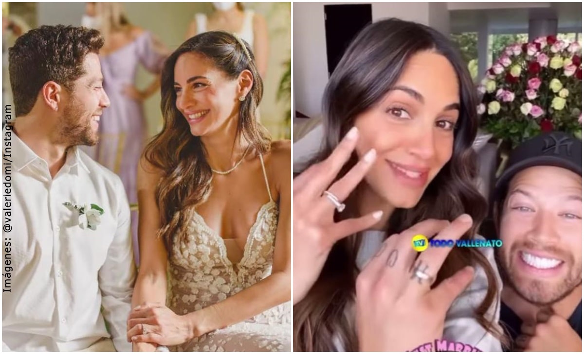 ¡Por primera vez, Valerie Domínguez mostró video de su boda secreta!