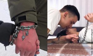 Pareja quiere batir récord mundial: lleva 2 meses encadenada