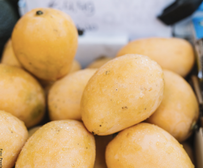 Foto de mangos amarillos