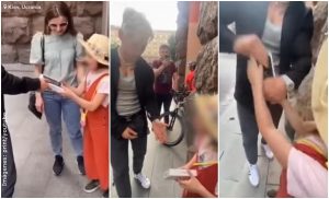 Influencer le regaló un celular a una niña y luego selo pidió devuelta