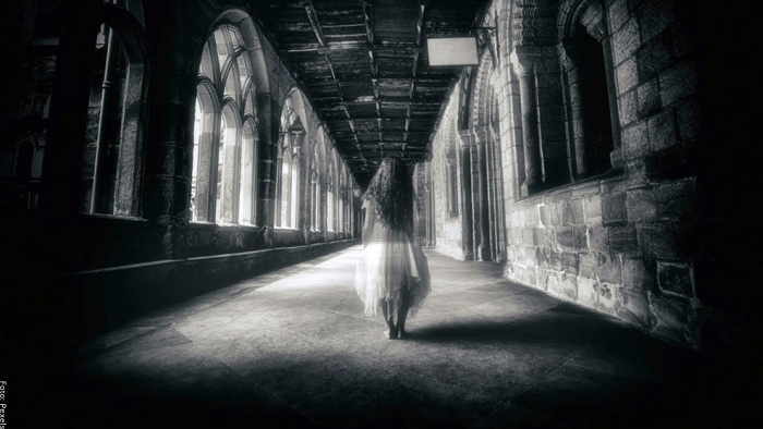 Foto de una mujer fantasma