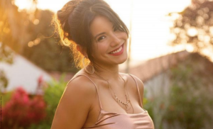 Caterin Escobar sin maquillaje dejó a más de uno sorprendido
