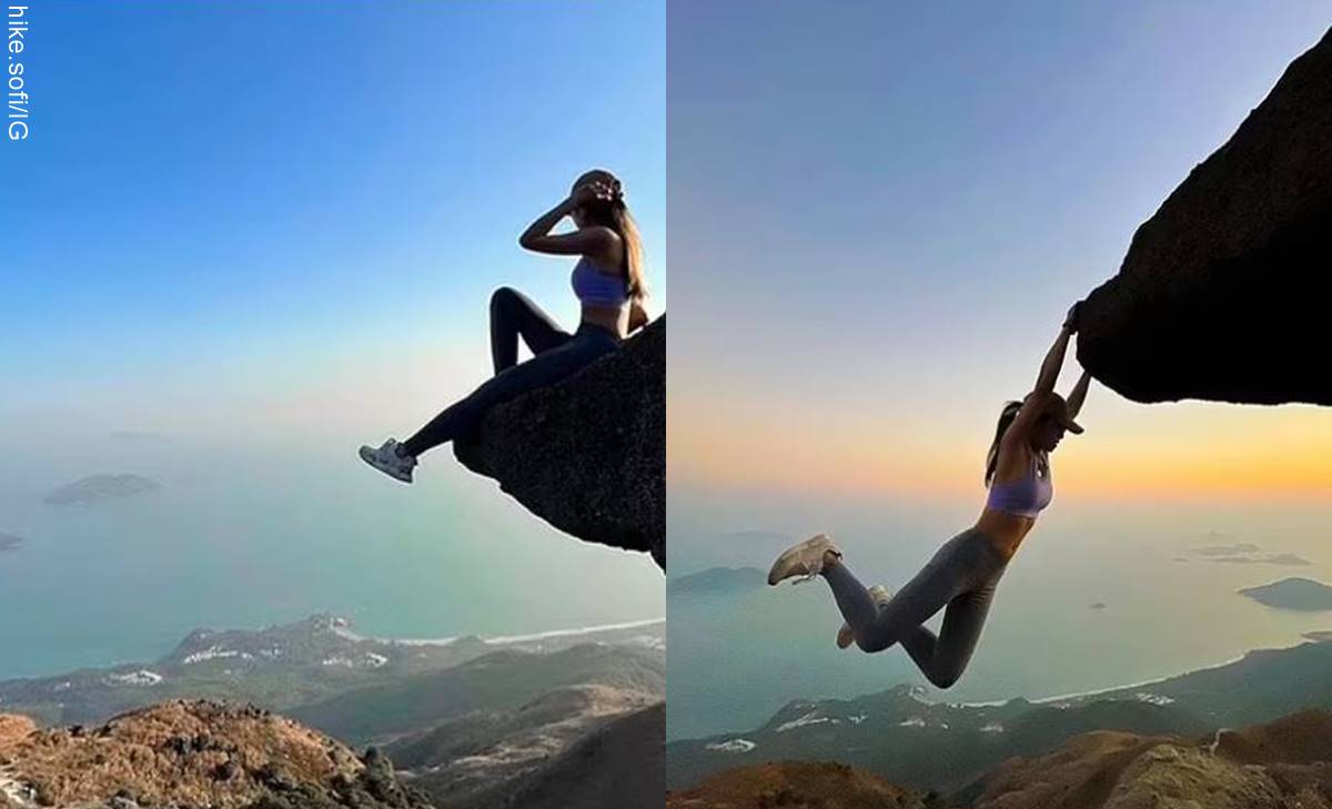 Esta influenciadora perdió la vida por selfie en una cascada