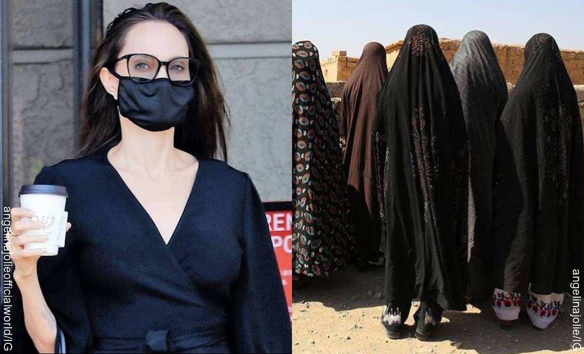 Angelina Jolie en Instagram compartió carta de adolescente afgana