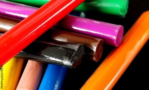 Foto de barras de plastilina de colores