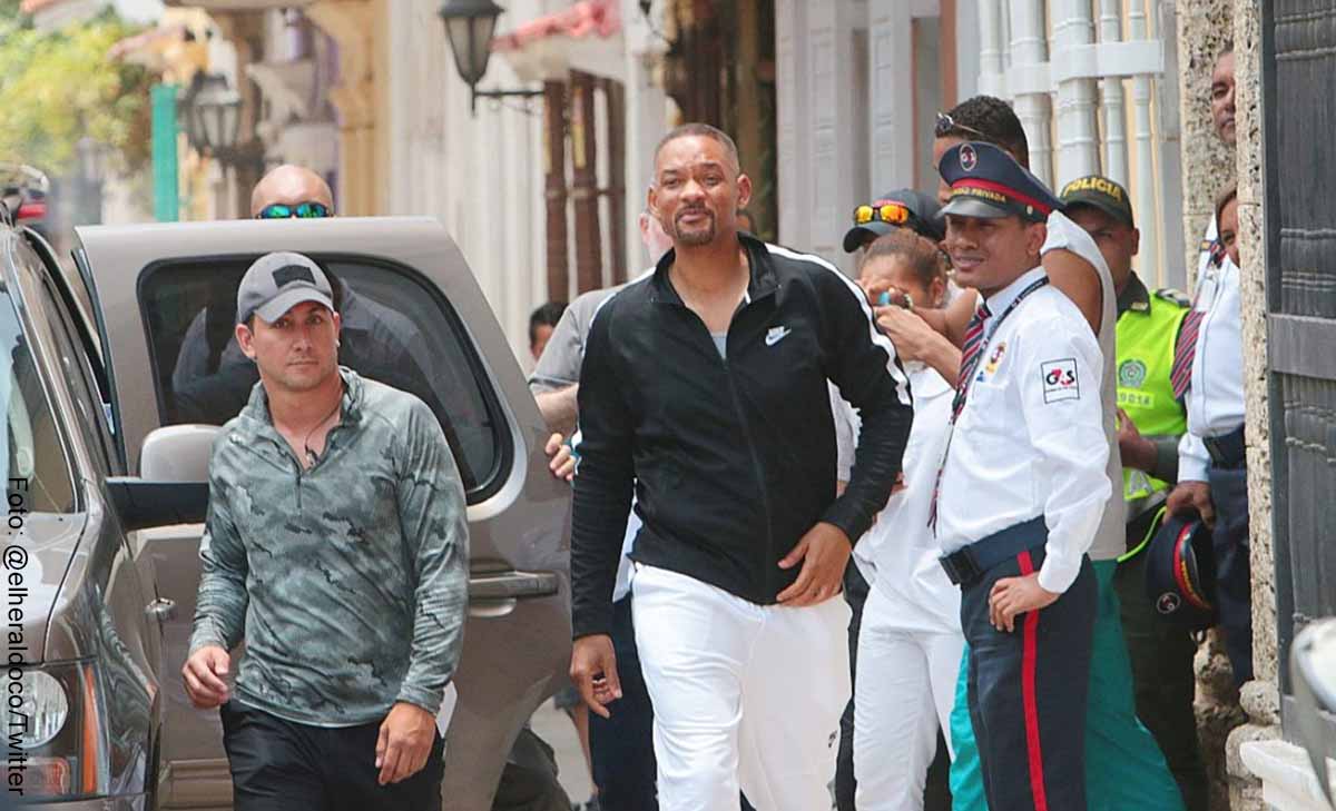 ¿Dónde está la plata que dejó Will Smith para vendedores ambulantes en Cartagena?