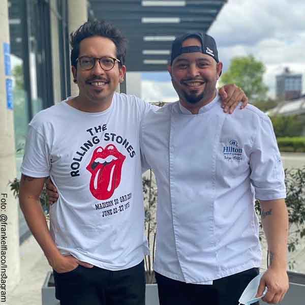 Frank Martínez confirmó que tomó clases privadas con un chef