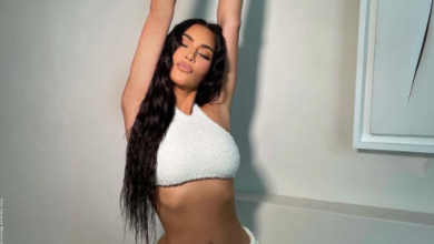 Kim Kardashian mostró a sus seguidores su primera sesión de fotos