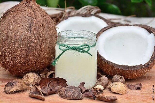 foto de aceite de coco
