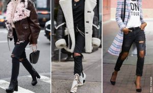 Atrévete a usar un pantalón negro roto y róbate todas las miradas