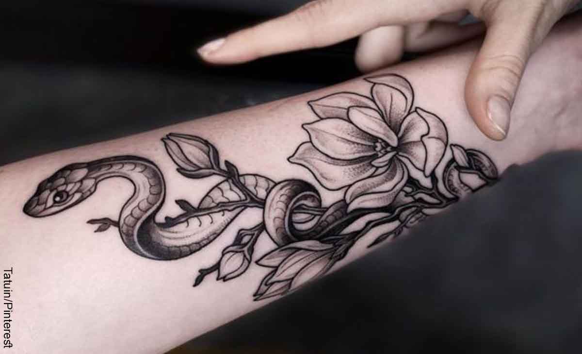 ¿Qué significado tiene el tatuaje de serpiente?