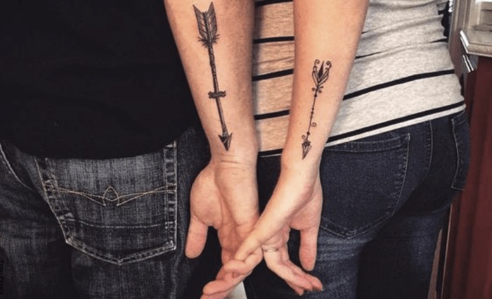 Foto de tatuajes de flechas