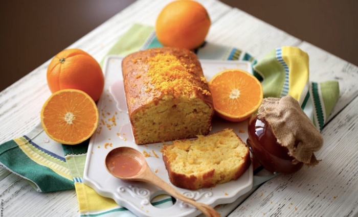 Foto torta de naranja