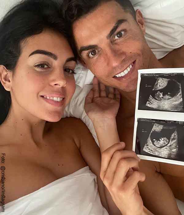 Cristiano Ronaldo y su esposa serán padres de gemelos