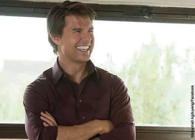 Foto de Tom cruise sonriendo que revela las películas de Tom Cruise