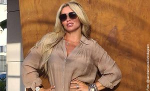 Sandra Muñoz explicó molesta por qué no muestra la cara de su esposo