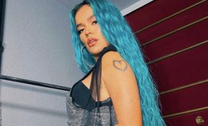 El vestido transparente de Karol G que no dejó nada a la imaginación