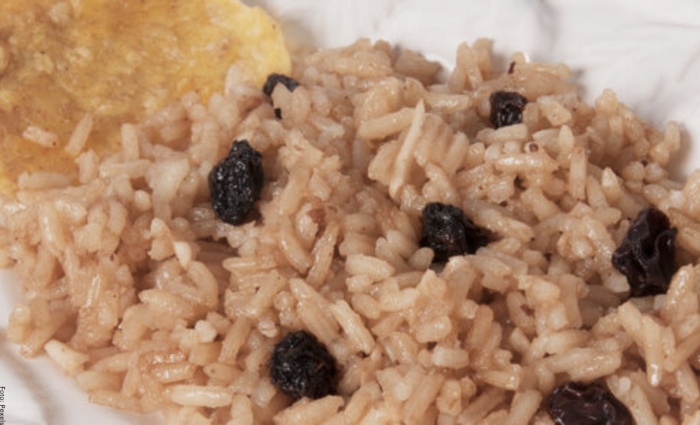 Foto arroz con coco
