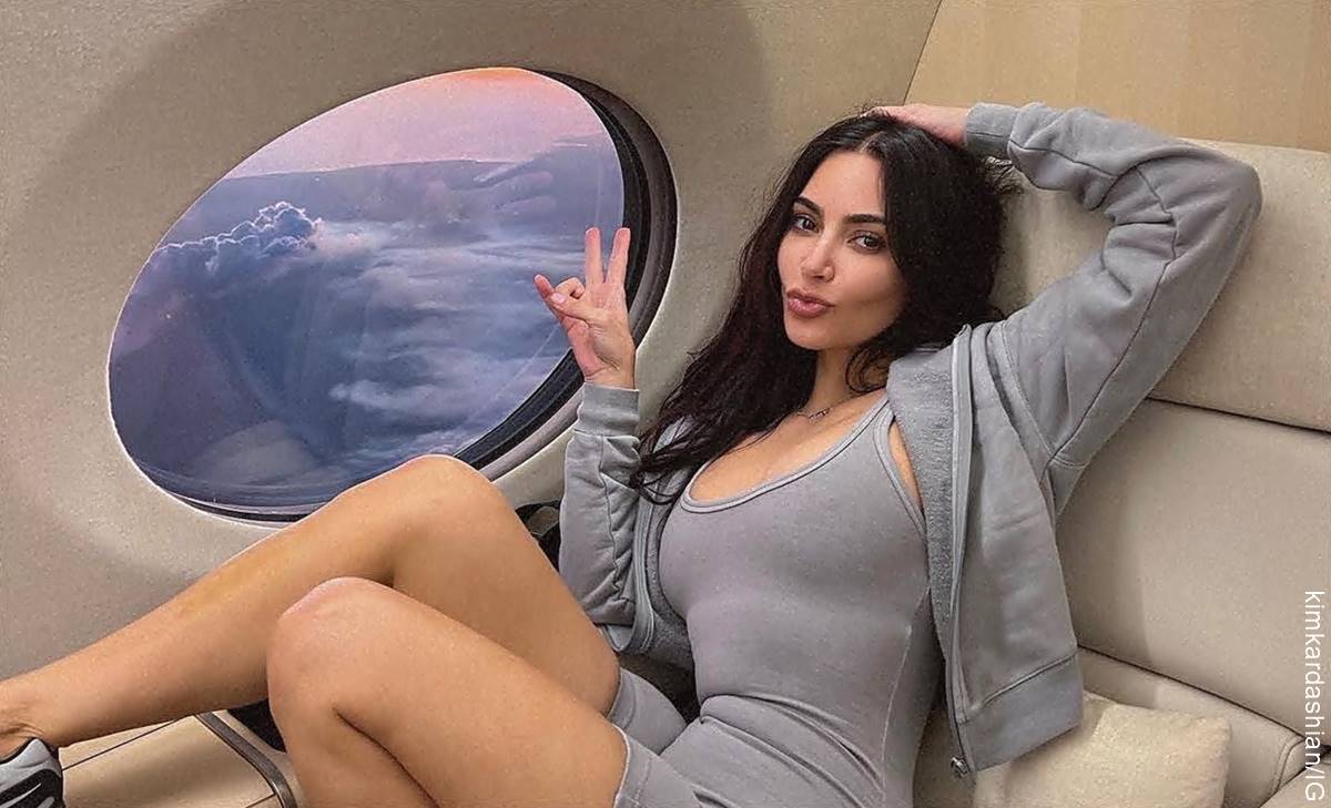 Foto de Kim Kardashian sin maquillaje ni filtros, ¿le favorece?