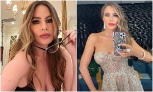 Sofía Vergara compartió sensual TBT en el que modeló con ropa mojada