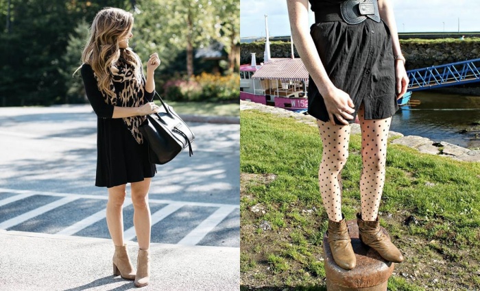 Foto combinar vestido con botines
