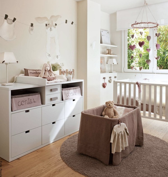 Foto muebles cuarto del bebé