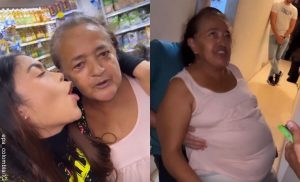 Epa Colombia se le metió al rancho a Doña Gloria del Metrocable