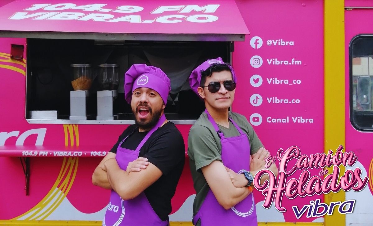 El camión de helados Vibra, el lugar favorito de los famosos