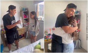 Saruma le dio lujoso regalo a su hijastra Isabella por sus logros escolares