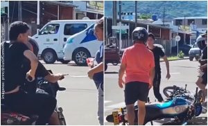 Atropelló a ladrones sin saber que eran actores que dramatizaban asalto