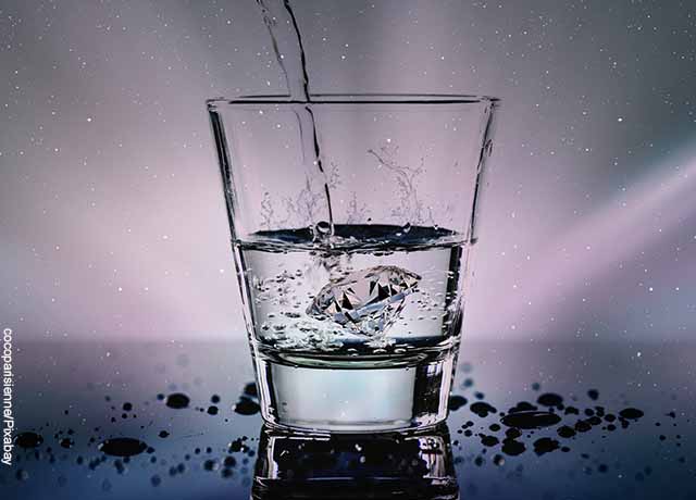 Foto de una vaso de agua