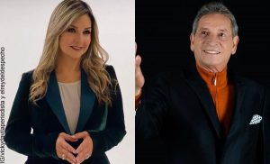 Homenaje de Vicky Dávila a Darío Gómez cantando uno de sus éxito