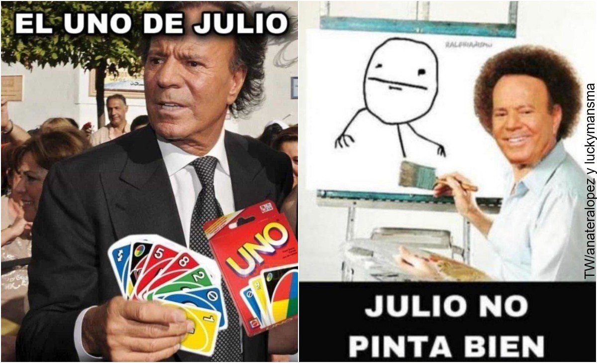 Los mejores memes de Julio Iglesias en 2022 por el inicio de este nuevo mes