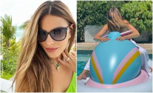 Sofía Vergara divirtió a sus fans con gracioso video en la piscina