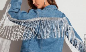 Chaqueta flecos: Un estilo diferente pero cautivante