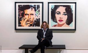 El talento oculto de Johnny Depp: pintor. ¡Sus obras son un éxito!