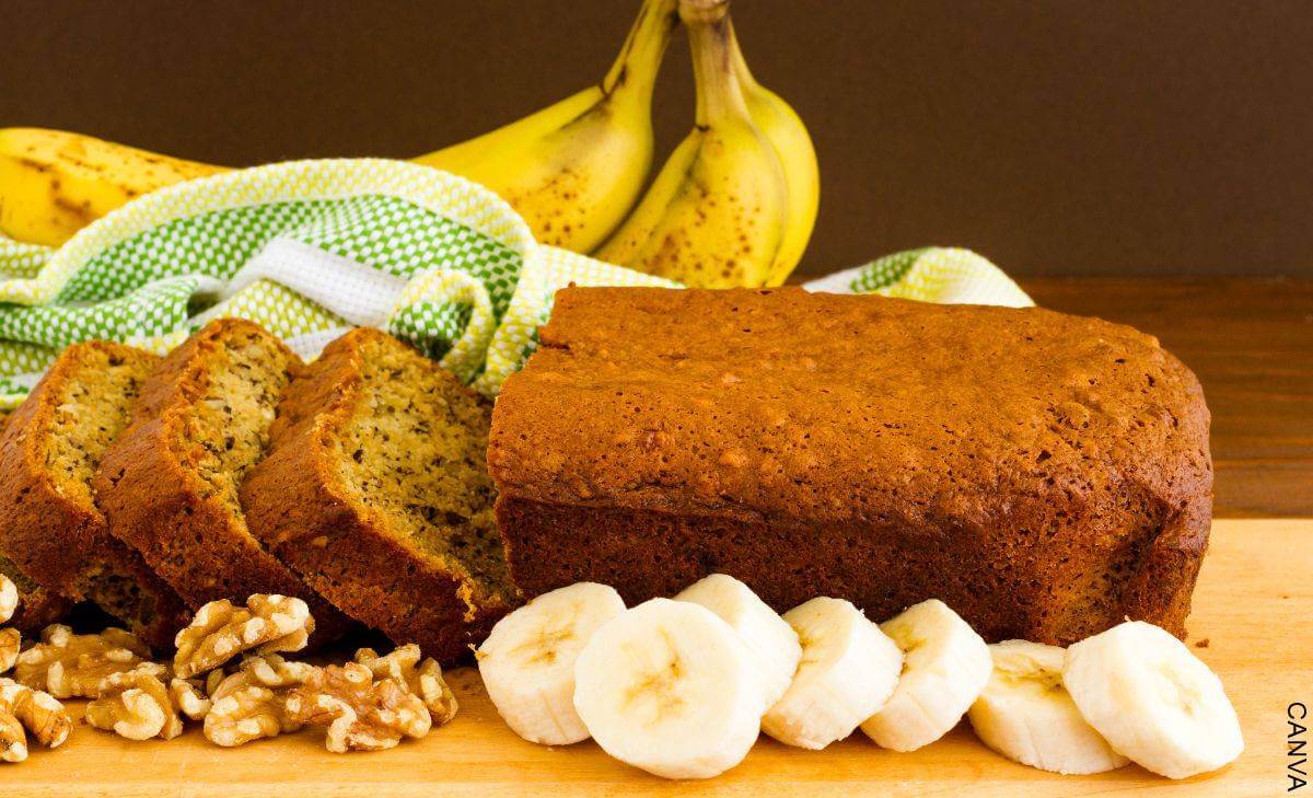 ¿Cómo se hace el pan de banano? Una forma muy fácil