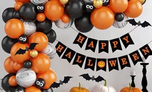 Fiesta de Halloween: decoración con globos e ideas geniales
