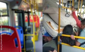 Hicieron un trasteo en un bus del SITP, ¡qué tal eso!