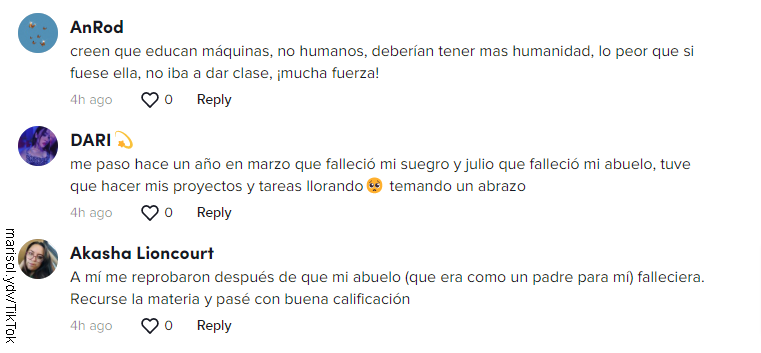 Print comentarios de TikTok.