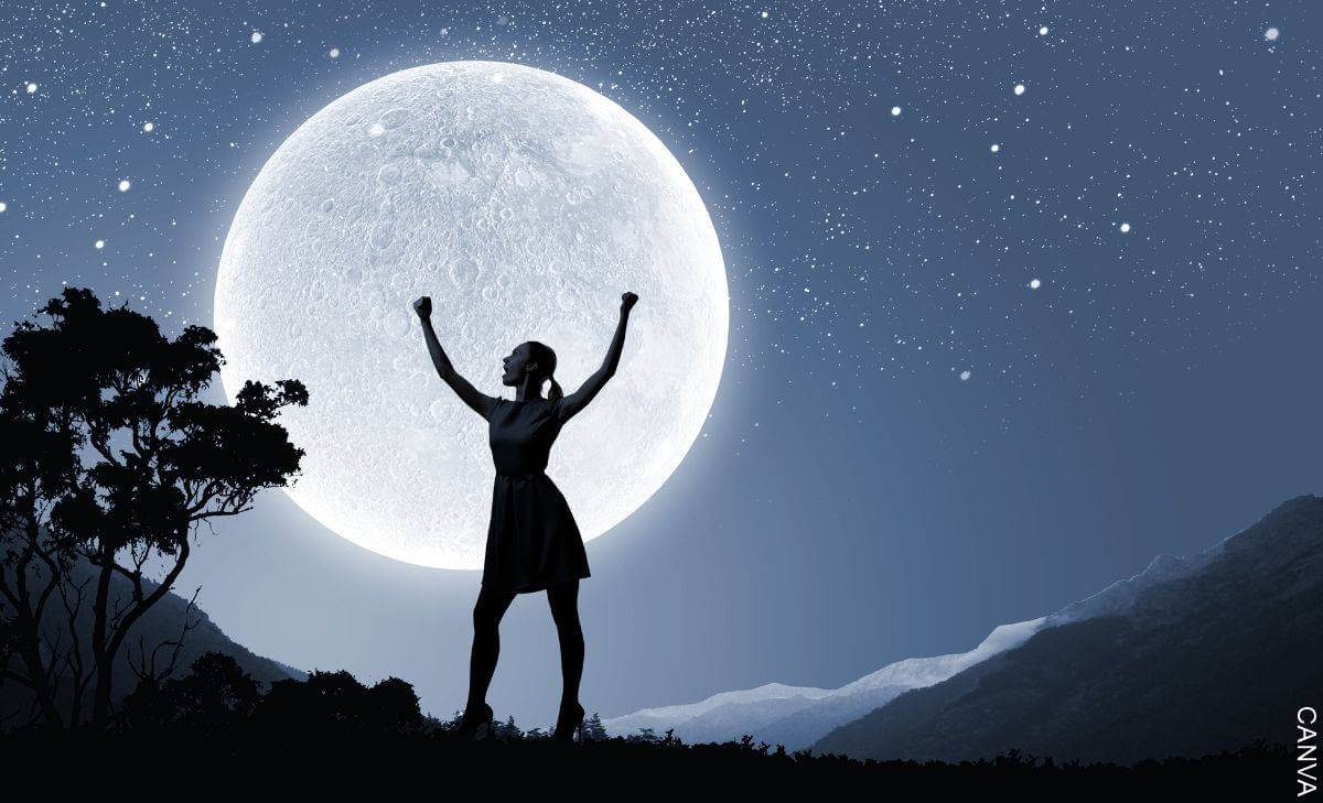 Calendario lunar ciclo menstrual: ¡Canalizar su energía!