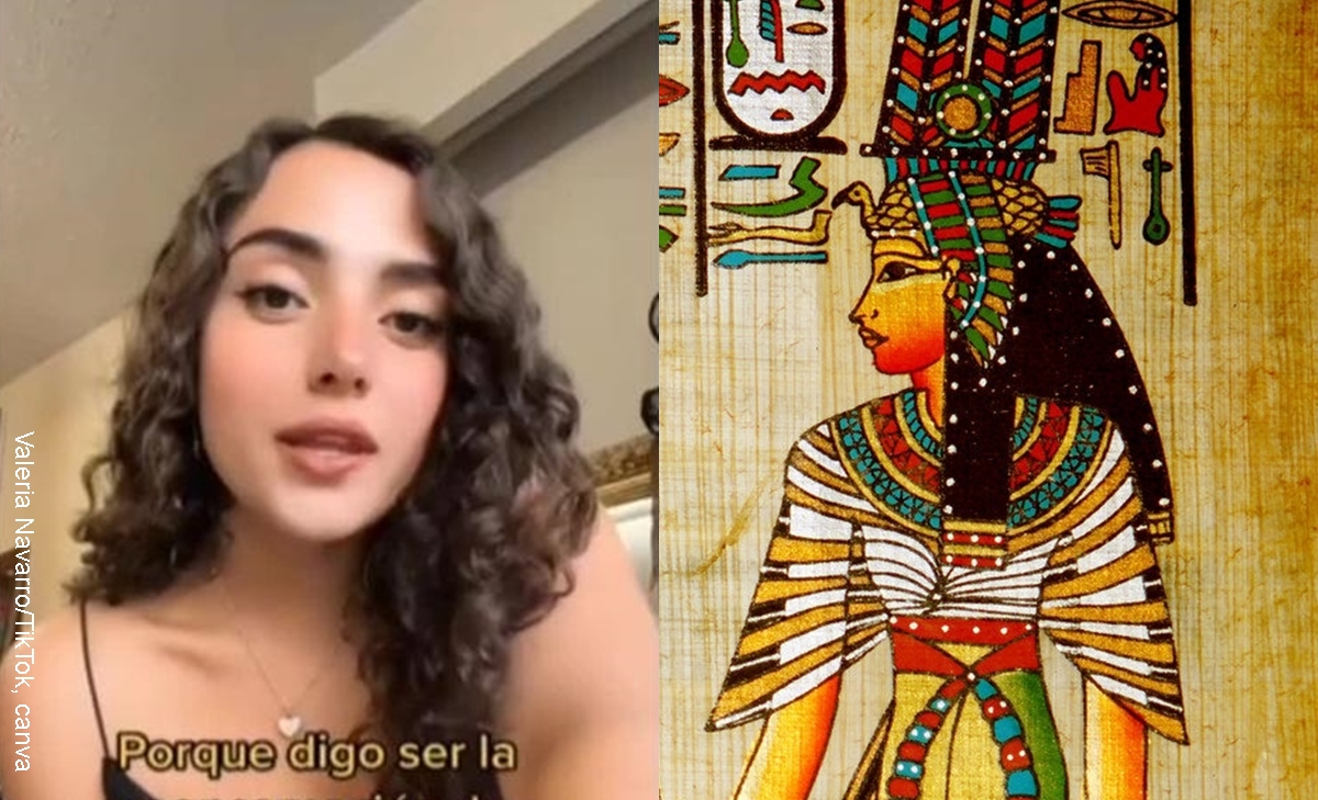 Joven asegura ser la reencarnación de Cleopatra y le llueven críticas